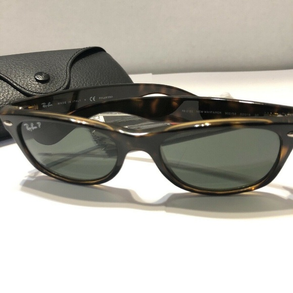 Ray Ban NEW Wayfarer RB2132 Tortoise - Polorized G-15 lens - Picture 7 of 9